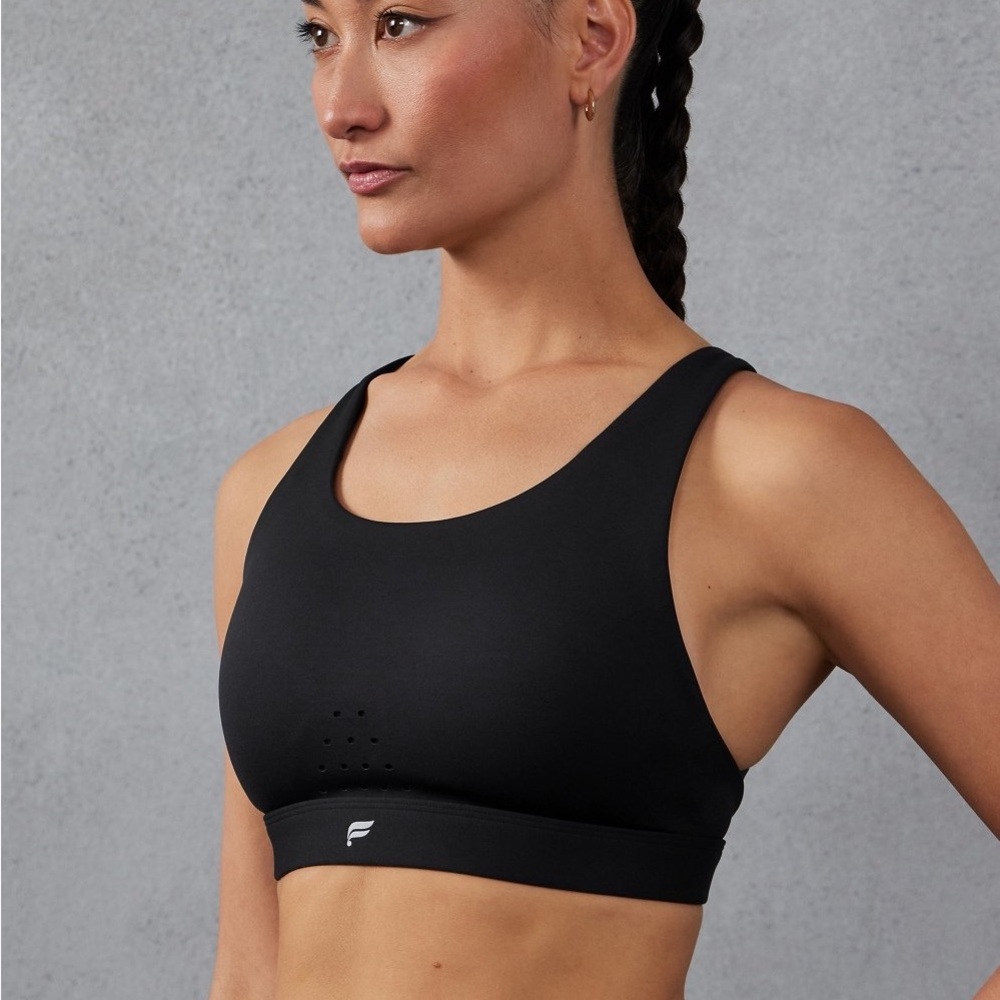 NWT Fabletics Full-Sprint High Impact Black Sports Bra